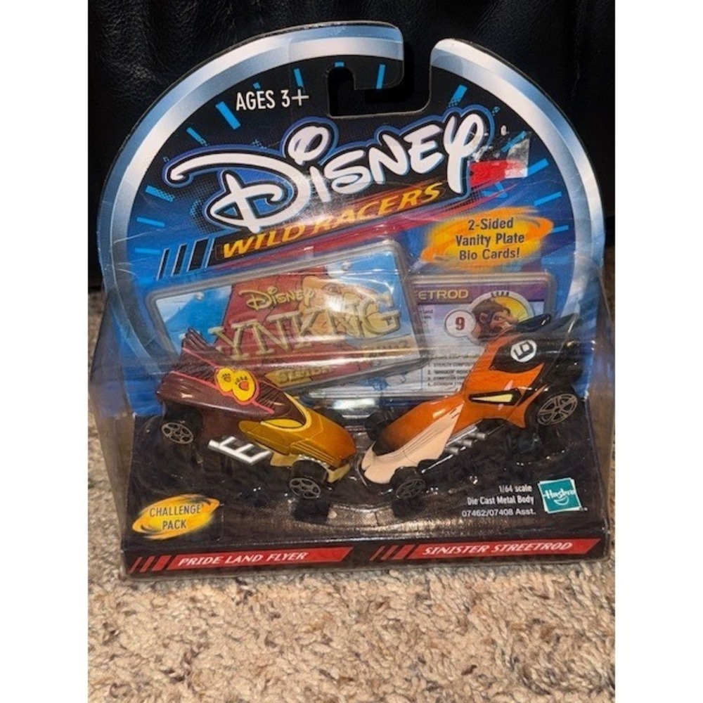 Disney‎ Wild Racers Pride Land Flyer Sinister Streetrod Challenge Pack